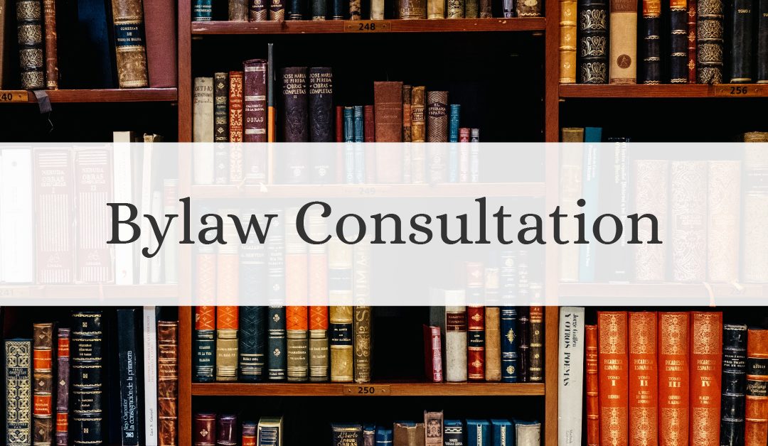 Bylaw Consultation